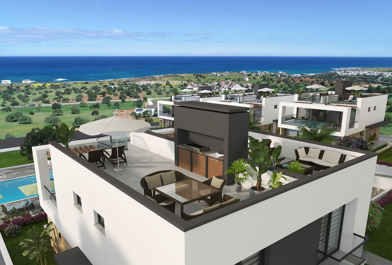 Neubauprojekt: Penthouse in Tatlısu, Gazimağusa