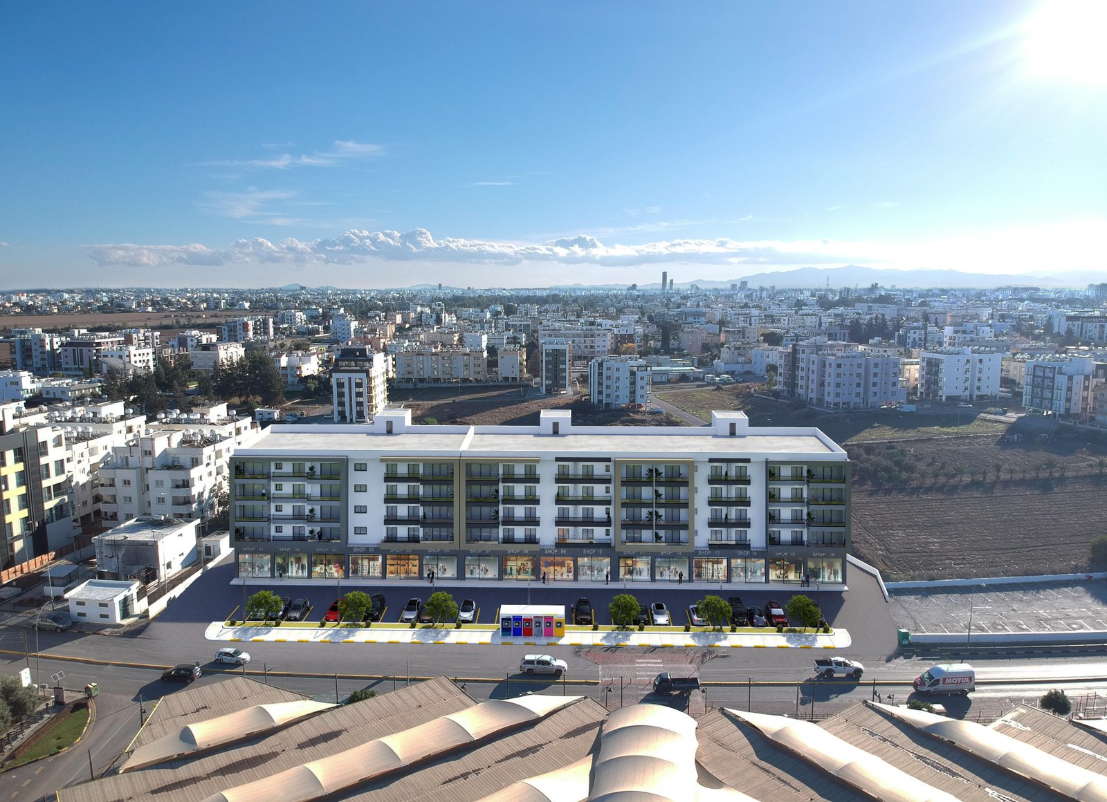 LEFKOŞA KÜÇÜKKAYMAKLI BÖLGESİNDE MODERN YAŞAMIN AYRICALIĞINI SUNAN ESNEK ÖDEME PLANINA SAHİP DÜKKAN ve DAİRELER