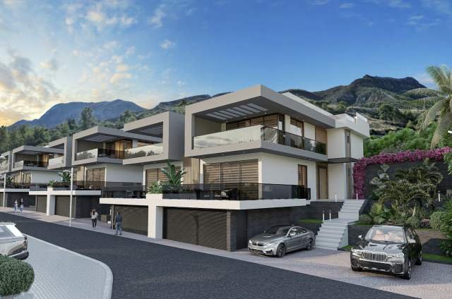 STEP INTO MODERN LIVING WITH 2+1 AND 3+1 VILLAS FOR SALE IN THE CENTER OF GIRNE!