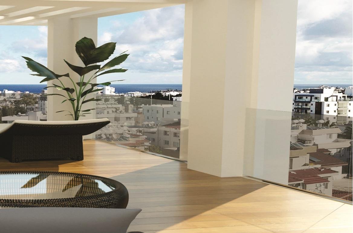 2+1 LUXURY FLAT FOR SALE IN KYRENIA CENTER, READY TO MOVE IN