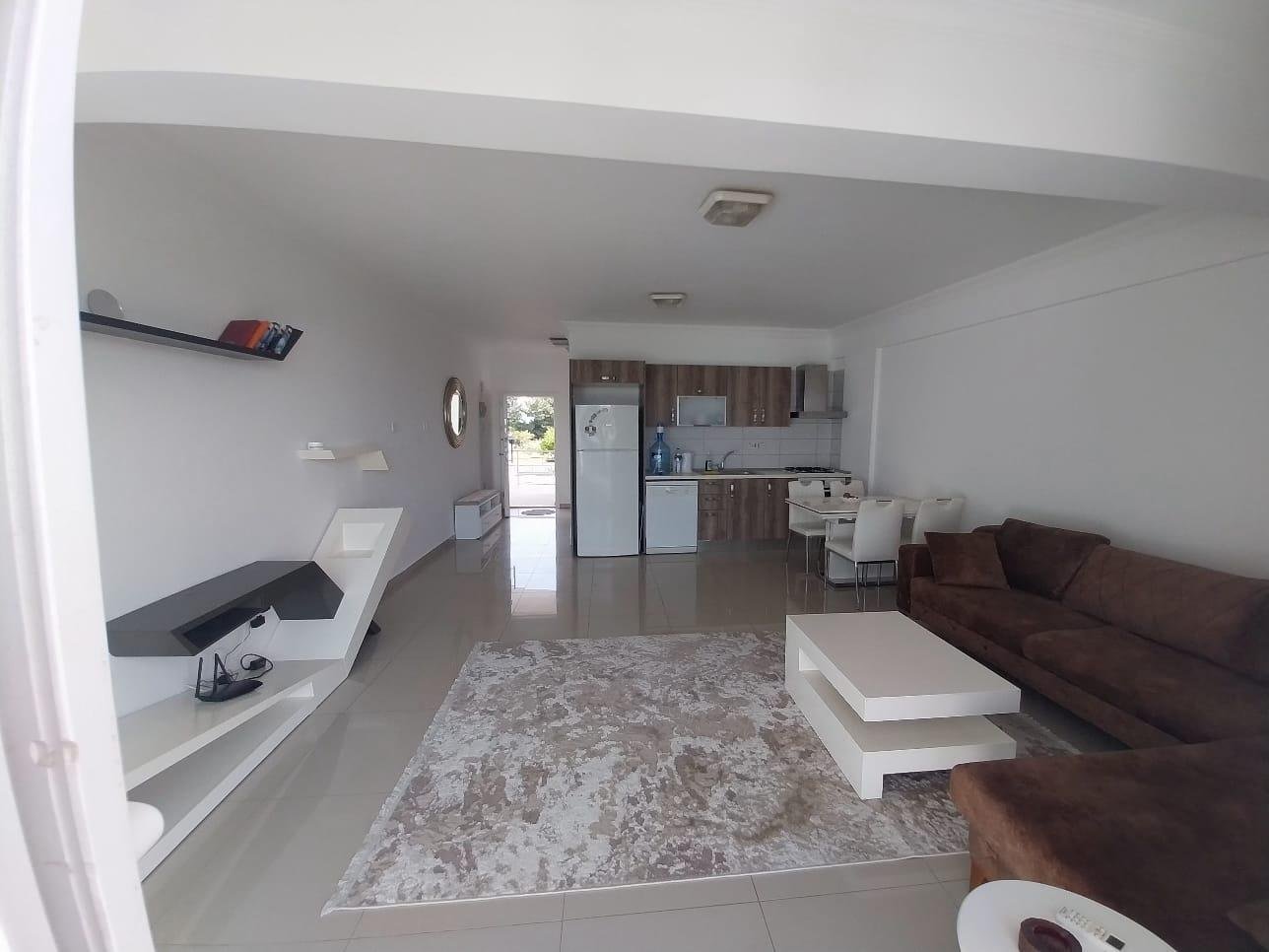 OPPORTUNITY FLAT WITH SEA VIEW WITH READY TENANT IN GIRNE KARAOĞLANOĞLU AREA