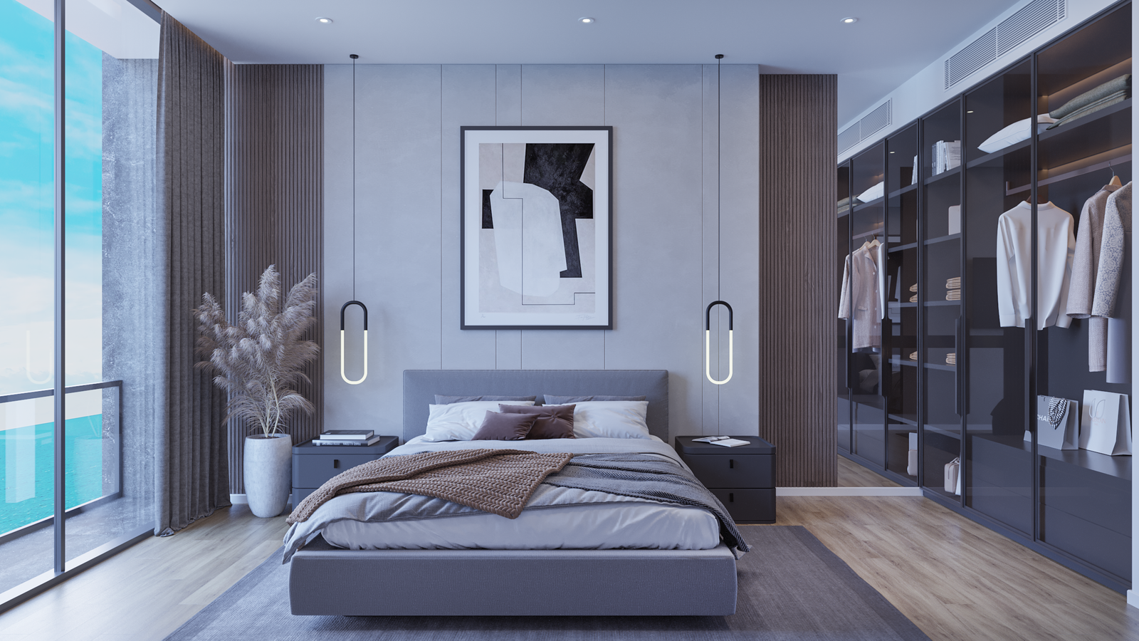 LUX MODERN 1+1 FLAT FOR SALE FROM CONSEPT PROJECT IN İSKELE LONG BEACH AREA