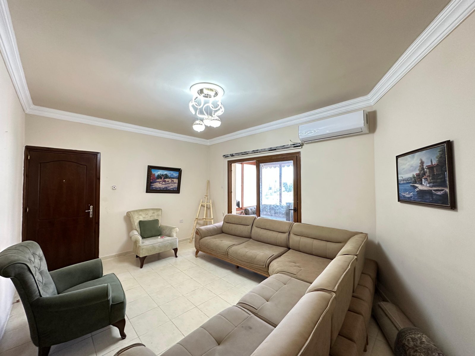GİRNE ALSANCAK’TA 3+1 EŞYALI DAİRE – ORTAK HAVUZLU SİTE