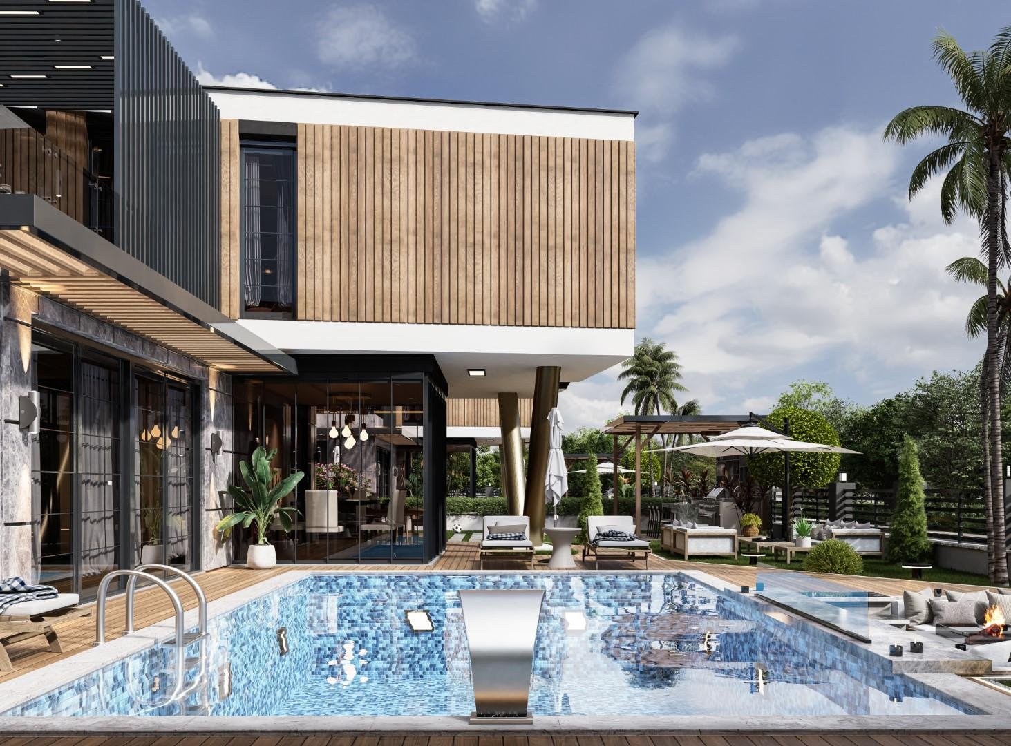Neubauprojekt: Villa in Karaoğlanoğlu, Girne