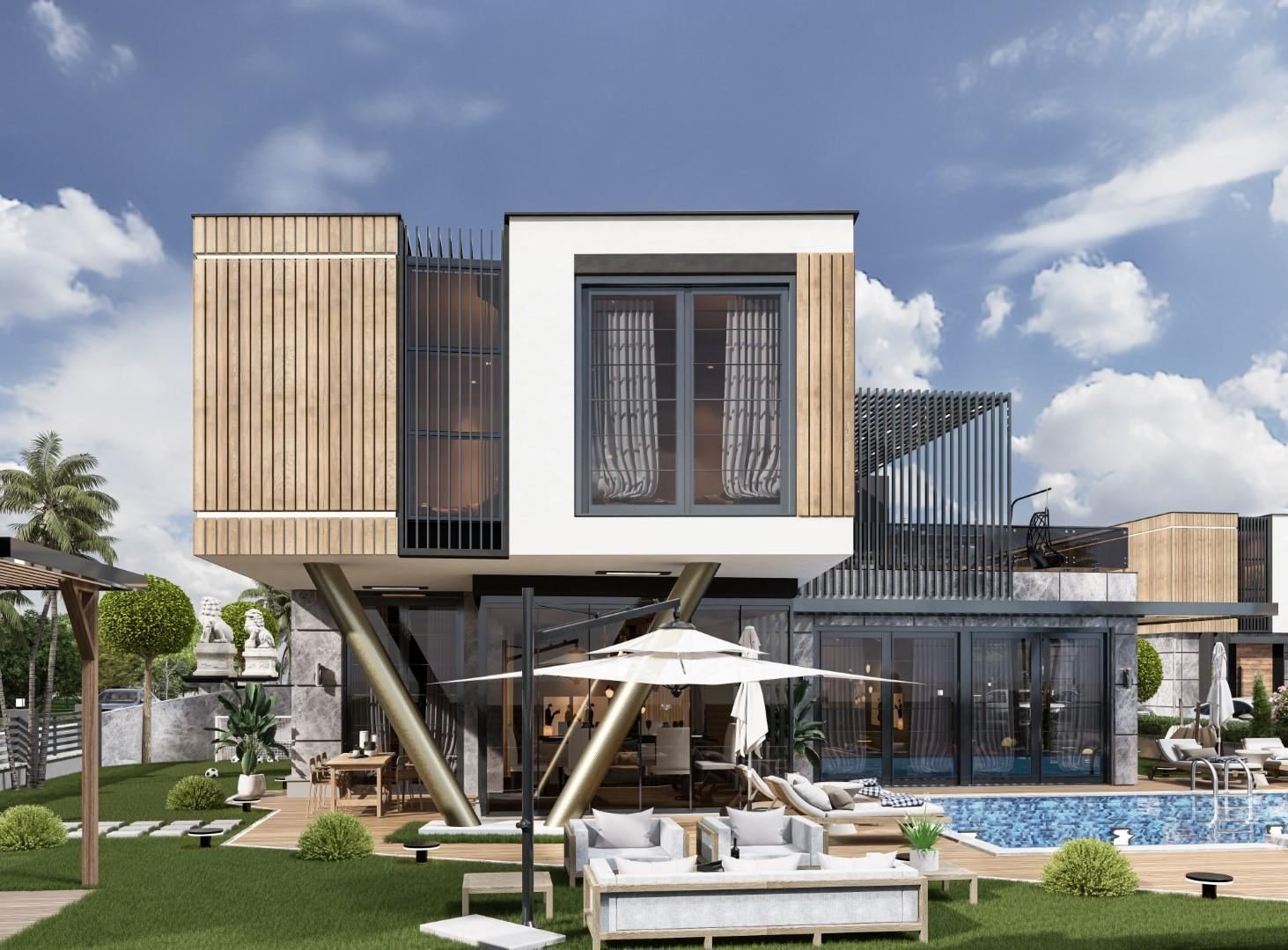 Neubauprojekt: Villa in Karaoğlanoğlu, Girne