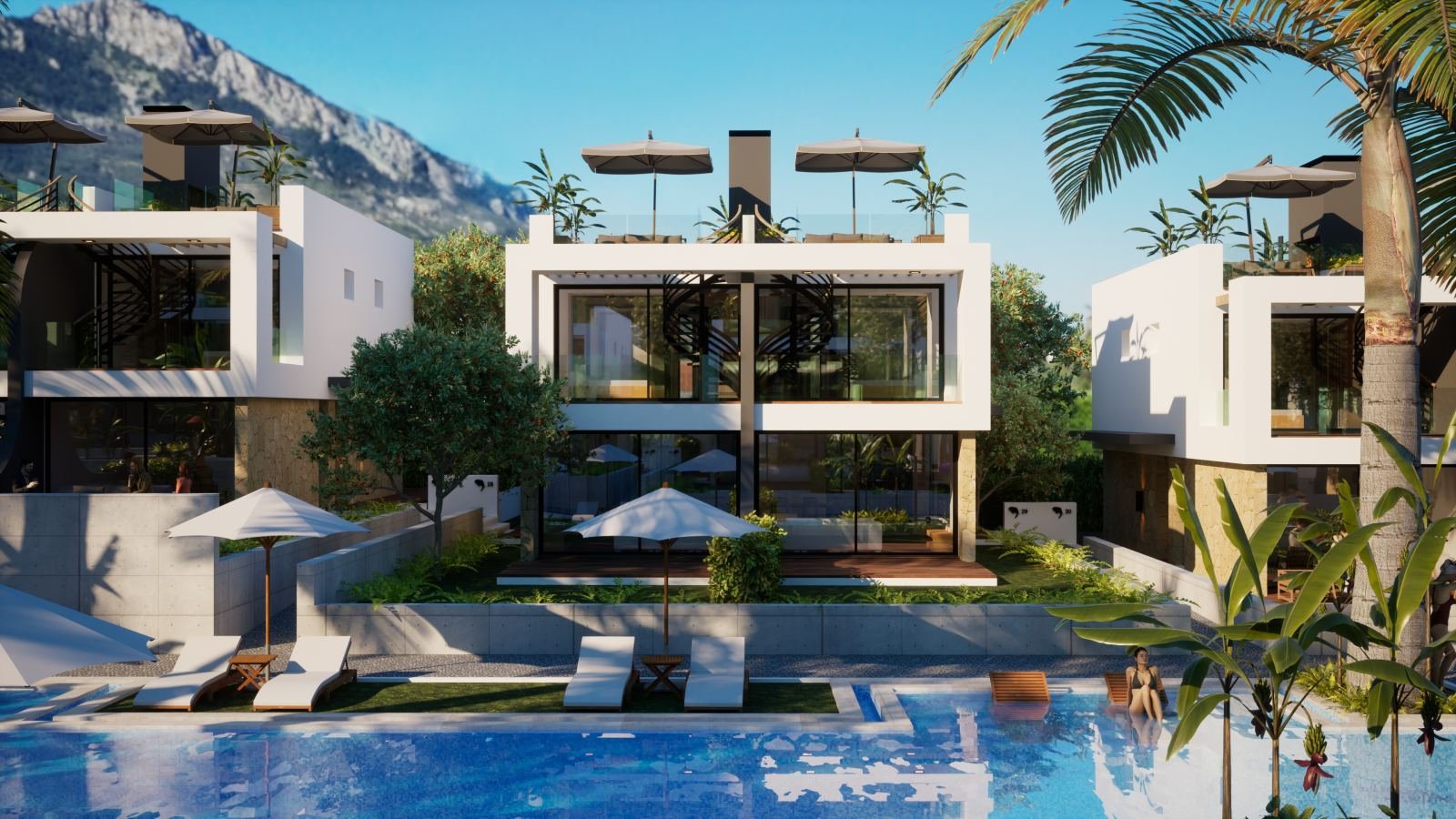 Neubauprojekt: Villa in Lapta, Girne