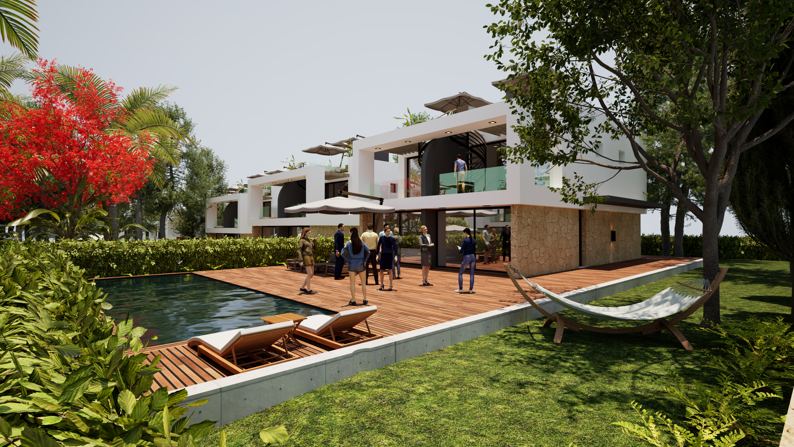 Neubauprojekt: Villa in Lapta, Girne