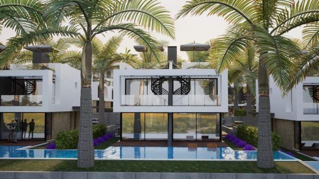 LUXURY APARTMENTS 300 METRES FROM THE SEA FOR SALE IN TATLISU FROM THE PROJECT PHASE