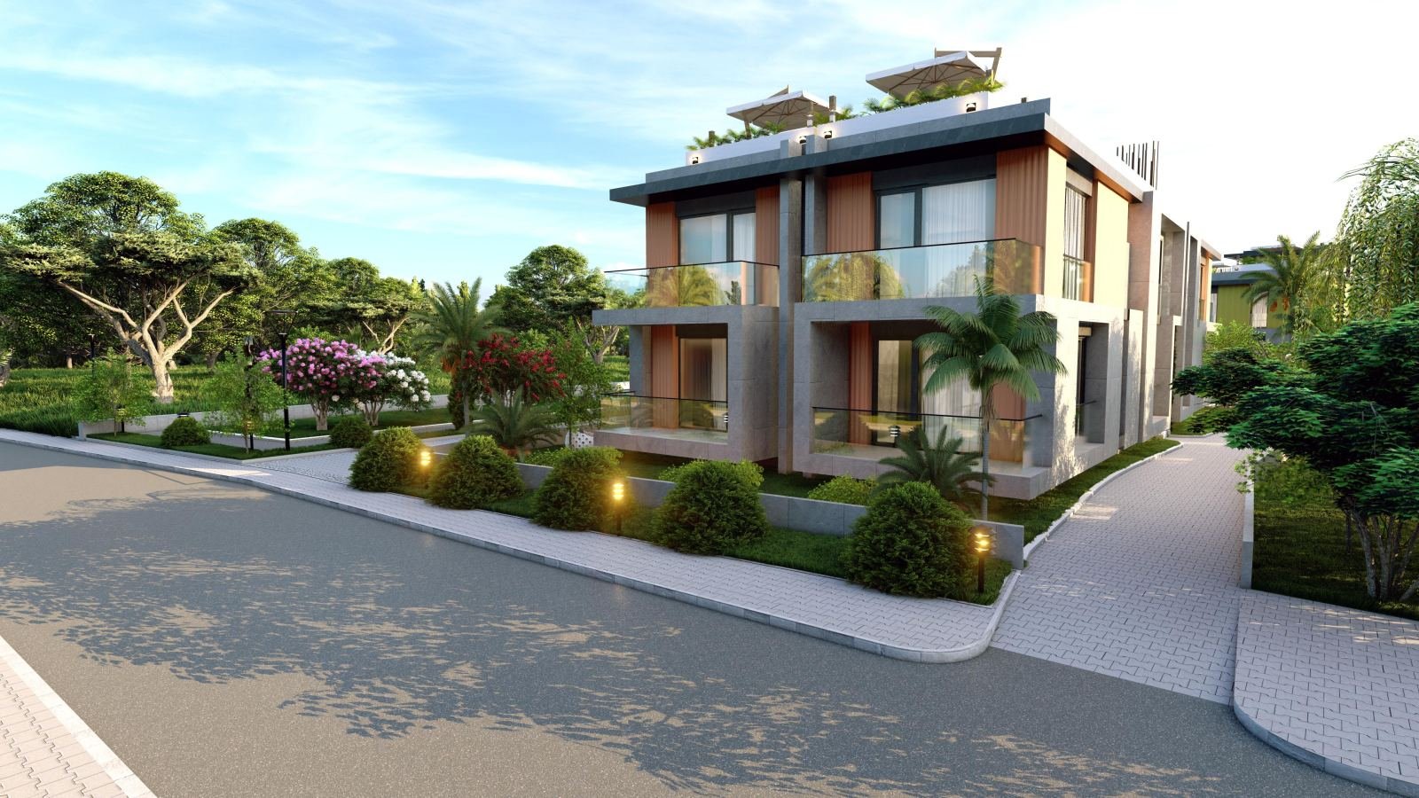 2+1 FLATS WITH POOL FOR SALE FROM THE PROJECT IN GIRNE ALSANCAK AREA