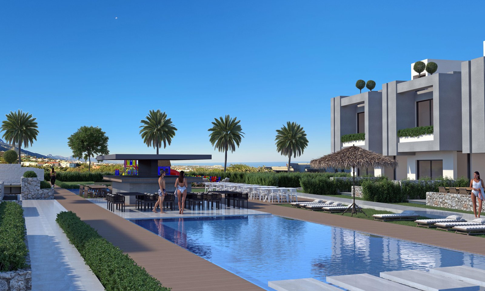 FLATS FOR SALE FROM THE PROJECT IN FAMAGUSTA KÜÇÜKERENKÖY AREA