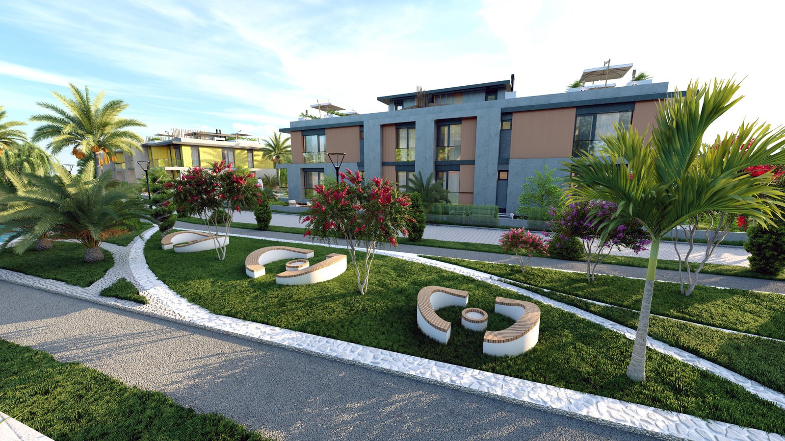 Neubauprojekt: Wohnung in Alsancak, Girne