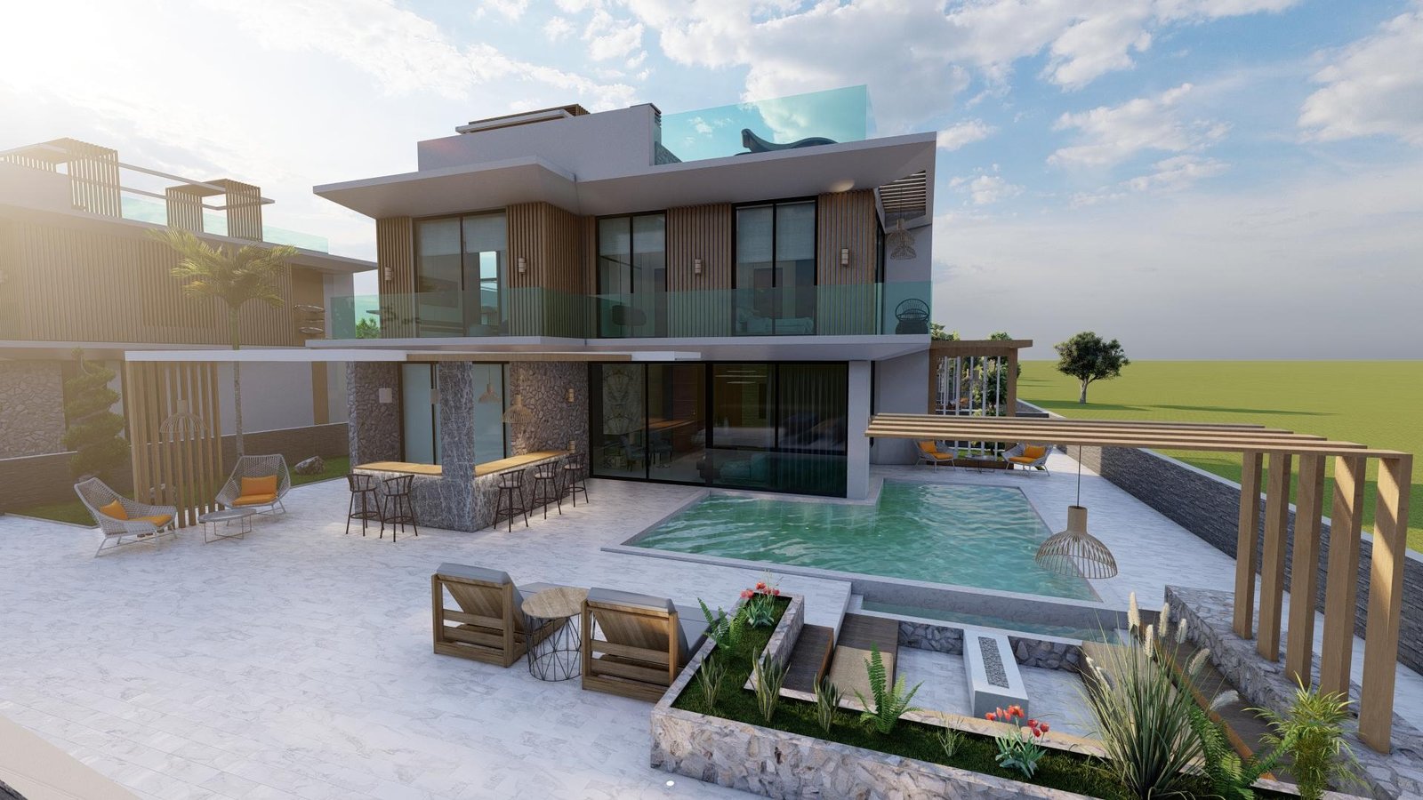 Neubauprojekt: Villa in İskele