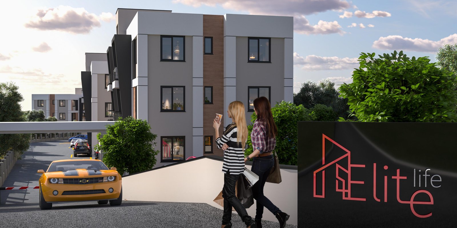 AFFORDABLE FLATS OPTIONS FOR SALE FROM A NEWLY STARTED PROJECT IN GIRNE LAPTA