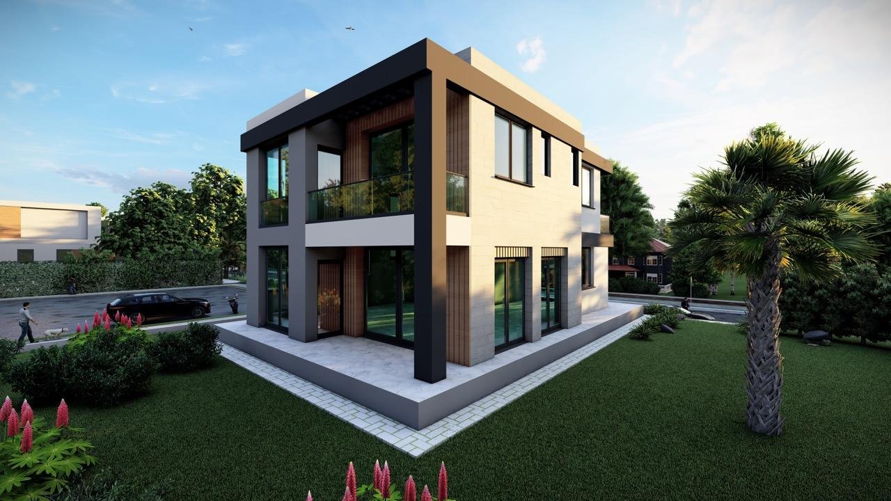 GİRNE LAPTA'DA PROJEDEN SATILIK 4+1 HAVUZLU VİLLA FIRSATI