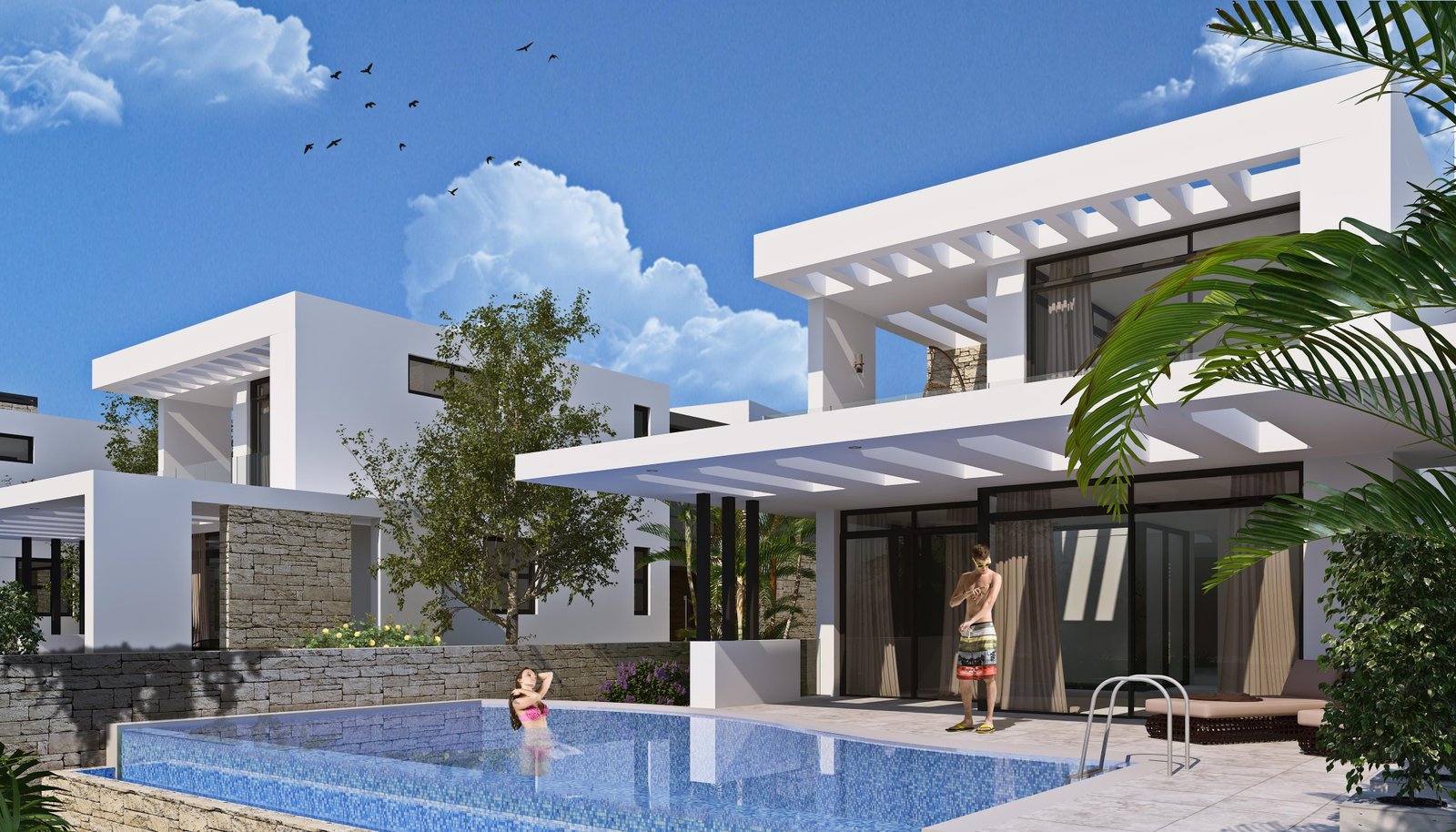 Neubauprojekt: Villa in Çatalköy, Girne