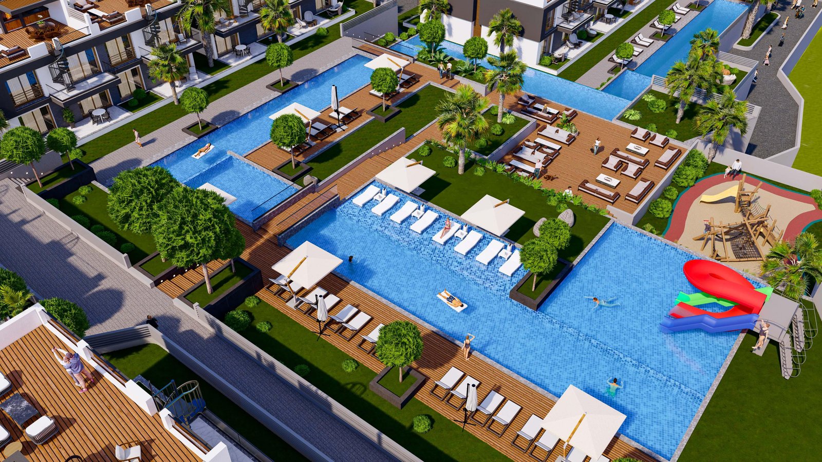 RESIDENCE OPTIONS FOR SALE FROM A LUXURY MODERN PROJECT IN KYRENIA LAPTA REGION