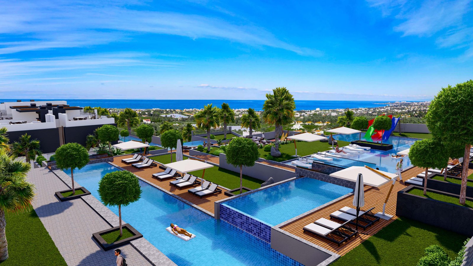 RESIDENCE OPTIONS FOR SALE FROM A LUXURY MODERN PROJECT IN KYRENIA LAPTA REGION