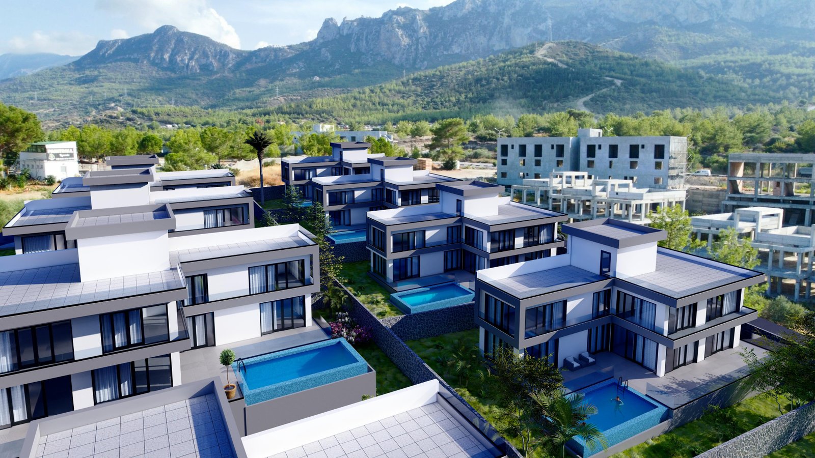 Neubauprojekt: Villa in Edremit, Girne