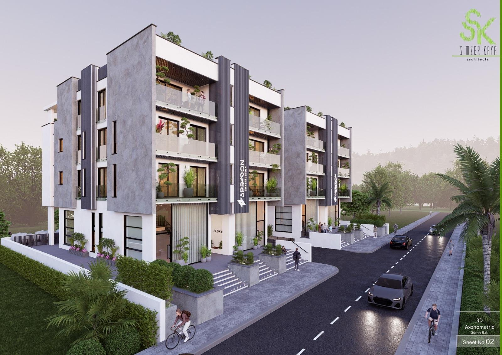 Neubauprojekt: Wohnung in Girne Merkez, Girne
