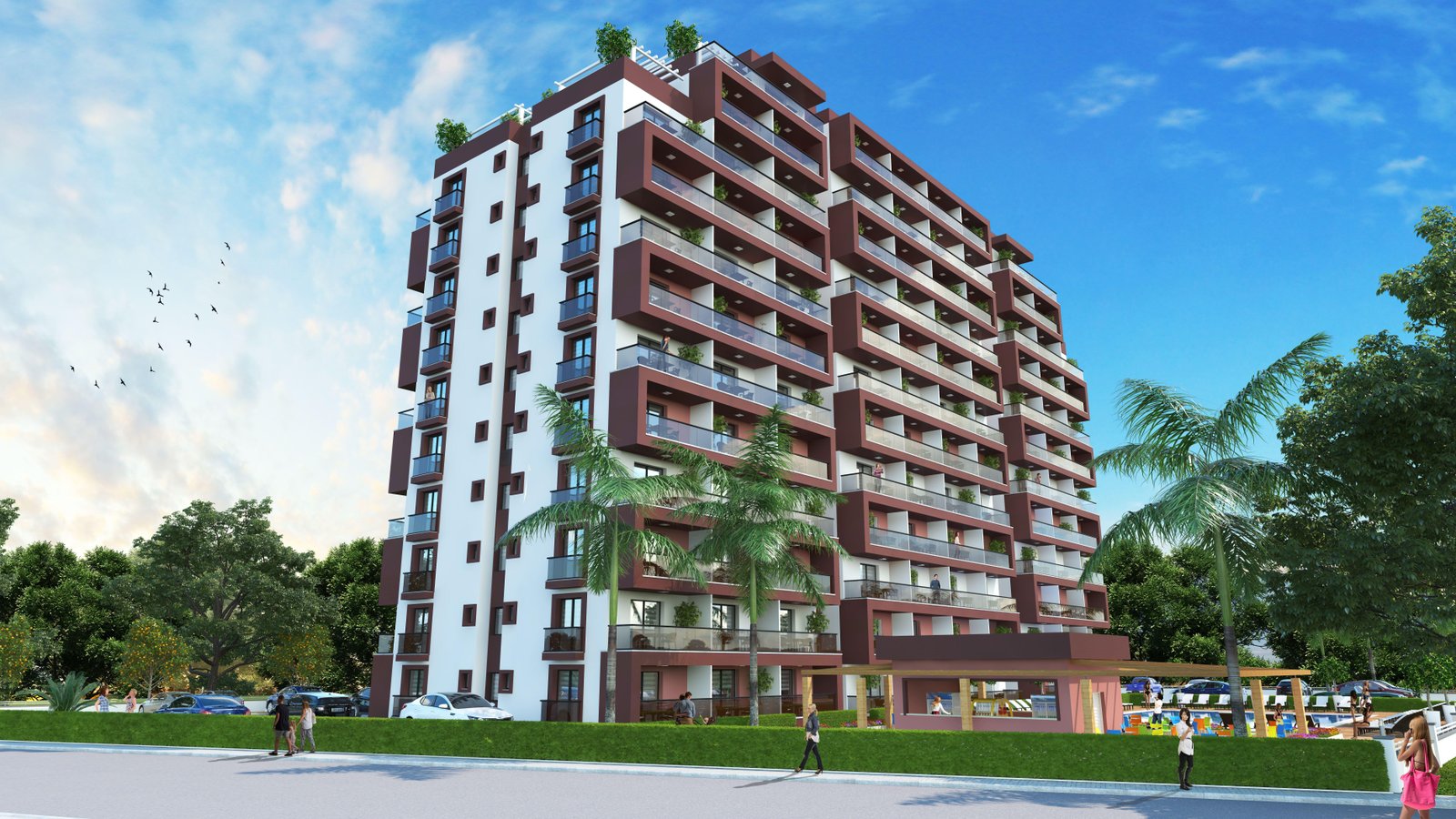 Neubauprojekt: Wohnung in Long Beach, İskele