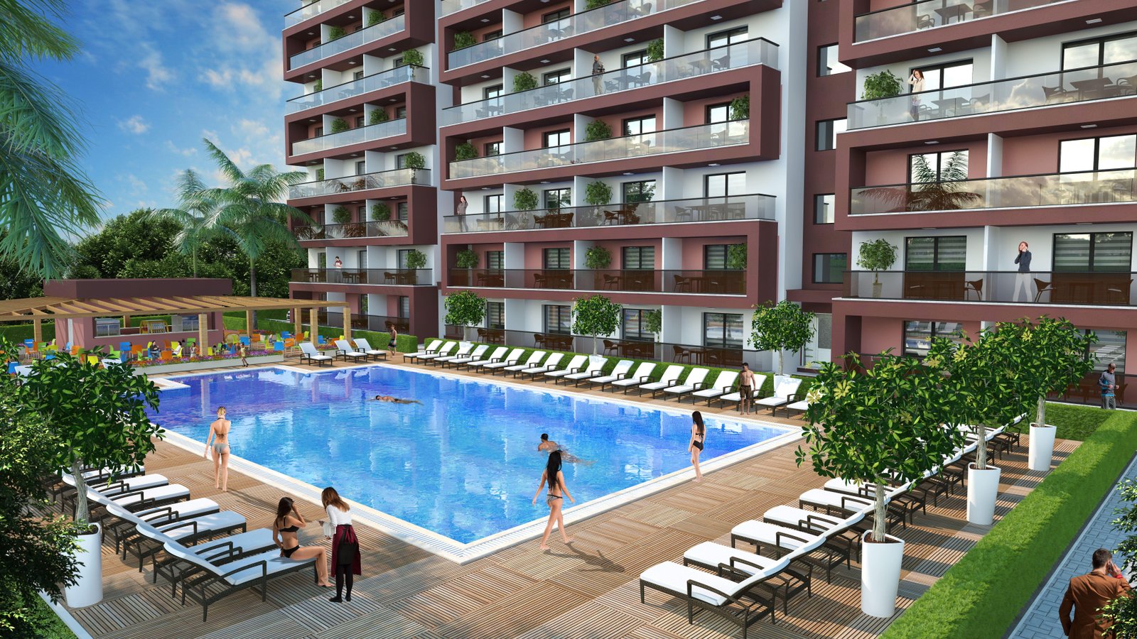 Neubauprojekt: Wohnung in Long Beach, İskele