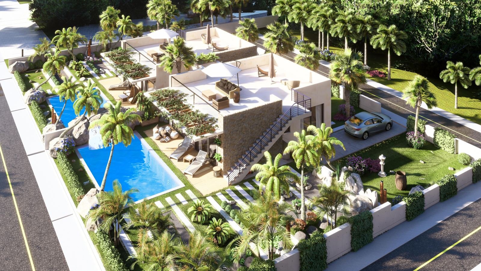 Neubauprojekt: Villa in Esentepe, Girne