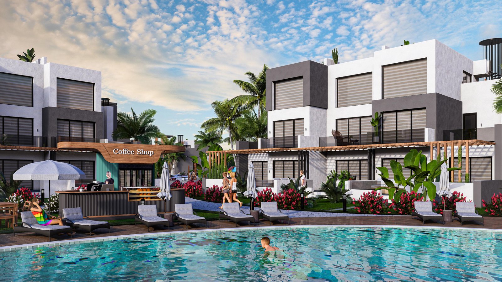 SATILIK 2+1 DENİZ MANZARALI DAİRE – KUZEY KIBRIS